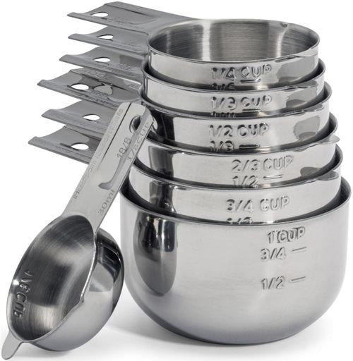 Hudson Essentials Stainless Steel Measuring Cups Set 2
