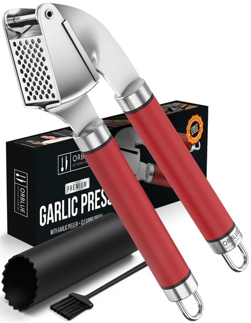 ORBLUE Garlic Press Stainless Steel 2
