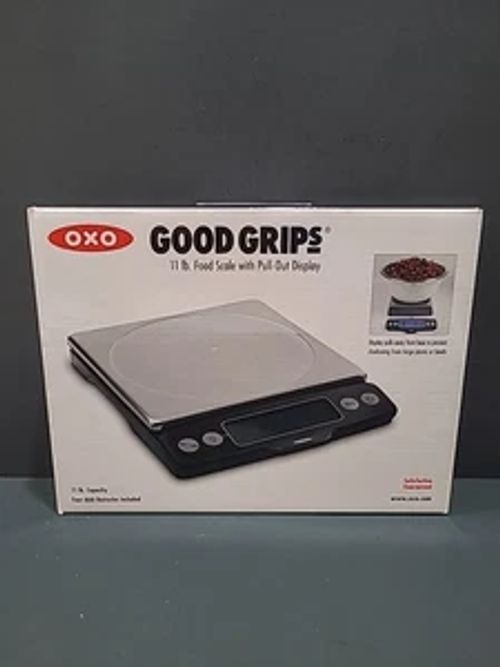 OXO Good Grips 11-Pound Stainless Steel Kitchen Scale 3